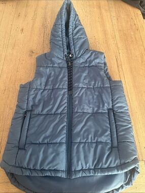 Z by Zella Hooded Front Zip Vest